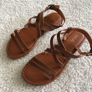 MIA strapped leather sandals